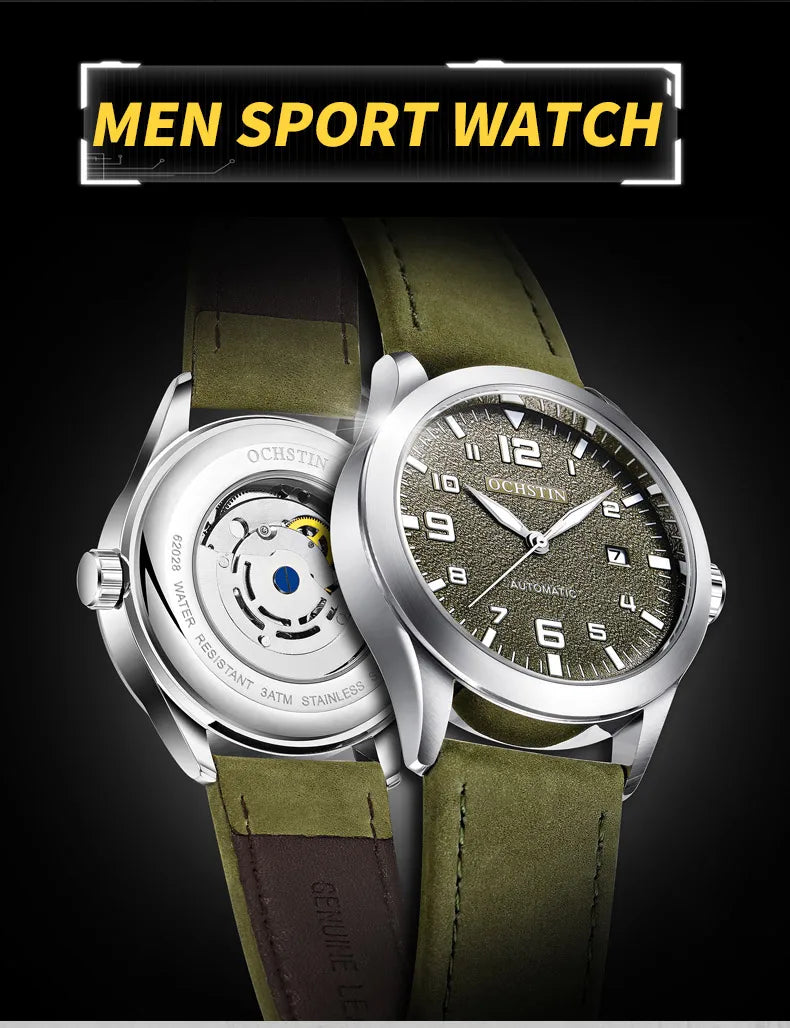 OCHSTIN Automatic Mechanical Military Sports Watch